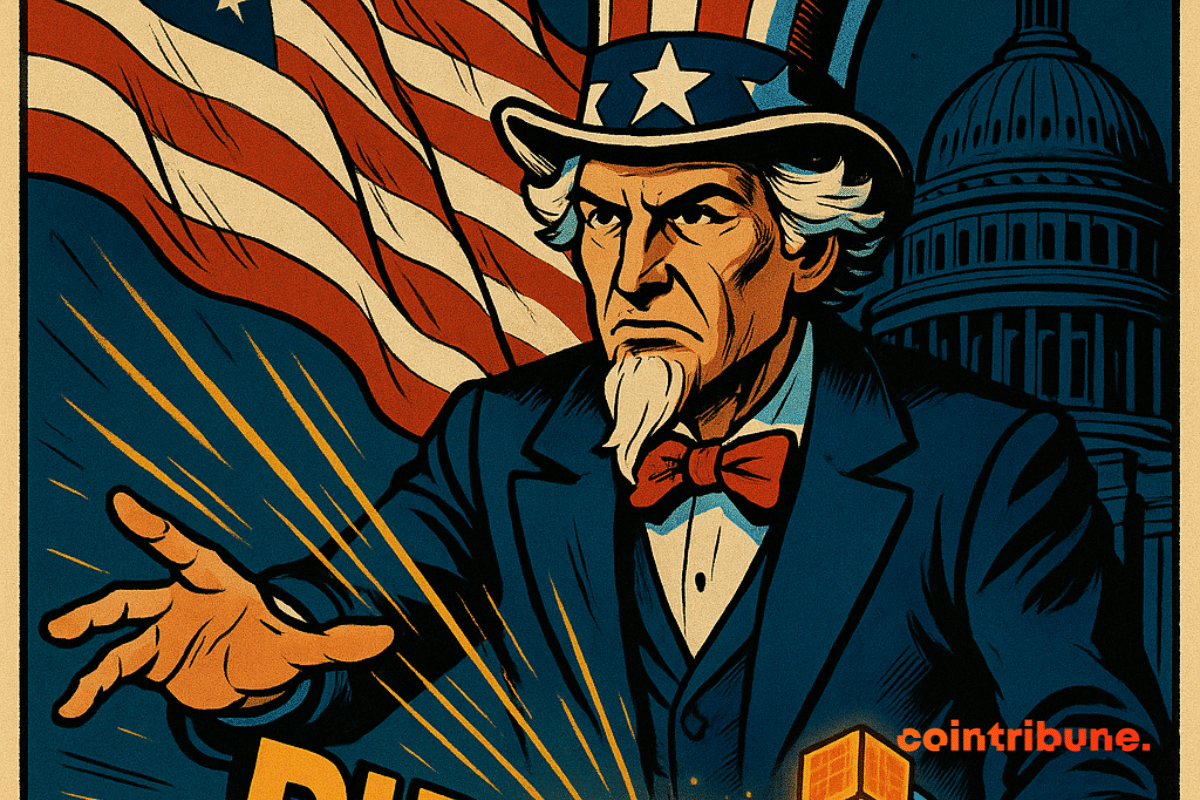 US United States: GDP data transmits blockchain
