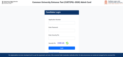 1773381996 cuet pg admit card 2026