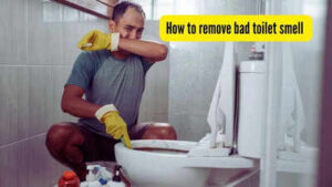 how to remove bad toilet smell