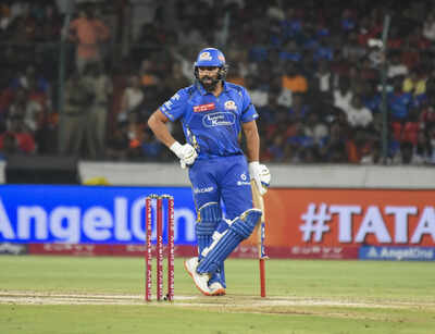 hyderabad mumbai indians39 rohit sharma during the indian premier league ipl 2