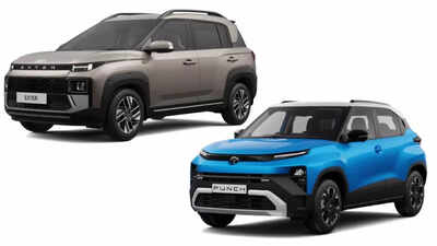 hyundai exter facelift vs tata punch facelift key details compared