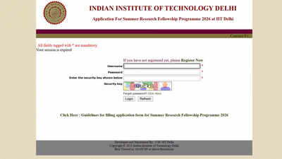 iit delhi srfp 2026