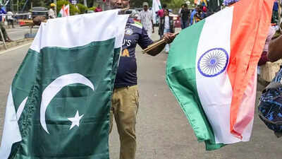 india and pakistan flags pti photo