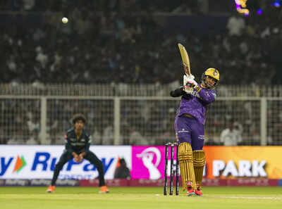 kolkata kkr39s sunil narine plays a shot during the indian premier league ipl