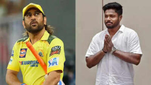 ms dhoni and sanju samson pti photos