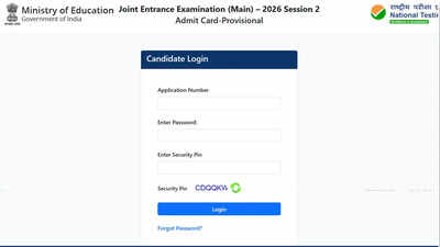 nta issues jee main session 2 admit card for april