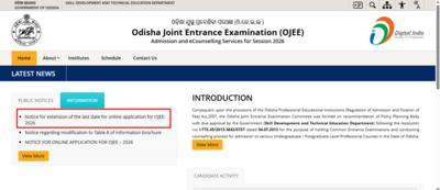 ojee 2026 registration deadline