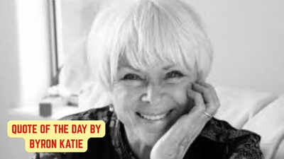 quote of the day by byron katie