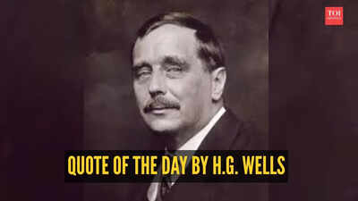 quote of the day by hg wells
