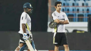 sanju samson and gautam gambhir pti photo