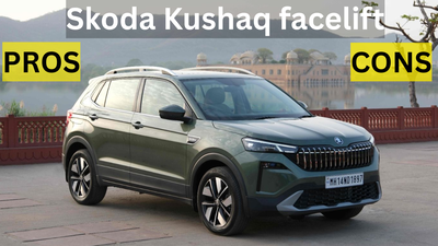 skoda kushaq facelift five pros and cons you should know