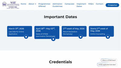 viteee 2026 registration ends march 31
