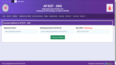 ap ecet 2026 hall ticket