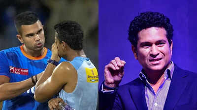 arjun and father sachin tendulkar