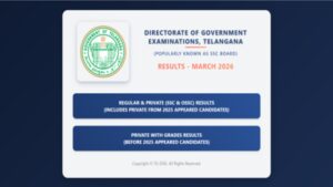 bse telangana ssc result 2026