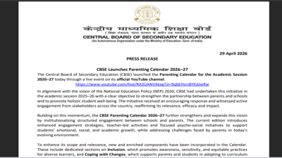 cbse parenting calendar 2026