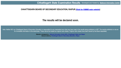 cgbse chhattisgarh board result 2026 delayed