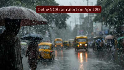 delhi ncr rain alert on april 29