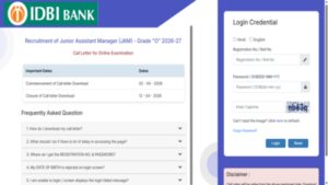 idbi bank jam recruitment 2026 admit card