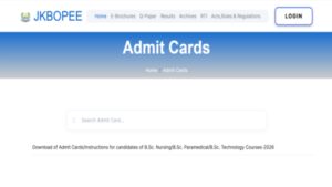 jkbopee admit card 2026