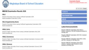 meghalaya sslc result 2026