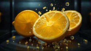microwave disintegration of lemon cells
