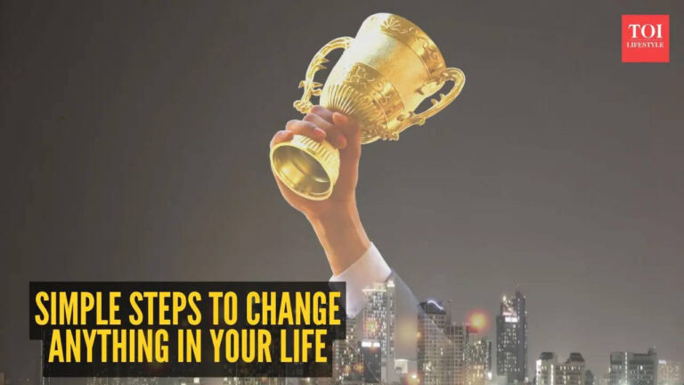 5 simple steps to change anything in your life (That actually work)