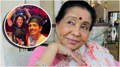 palak and palaash pay tribute to asha ji