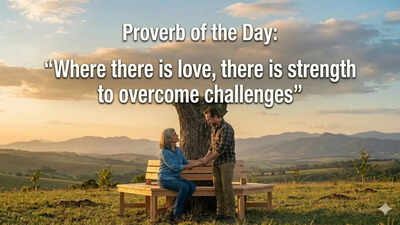 proverb of the day image generated via google gemini