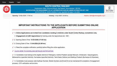 rrc scr opens 2801 act apprentice vacancies