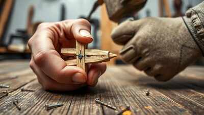 safe hammering technique demonstrated