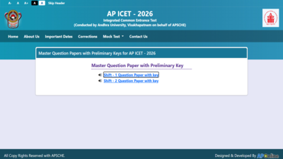 ap icet 2026 answer key
