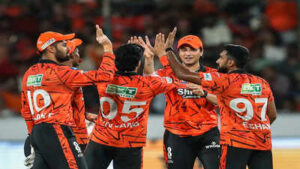 hyderabad may 22 ani sunrisers hyderabad39s eshan malinga with his teammates