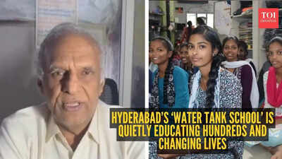 hyderabads water tank school is quietly educating hundreds and changing lives