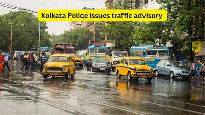 kolkata police issues traffic advisory