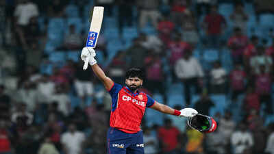 lucknow may 23 ani punjab kings39 skipper shreyas iyer celebrates his century