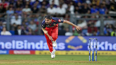 mumbai apr 12 ani royal challengers bengaluru39s bhuvneshwar kumar bowls duri
