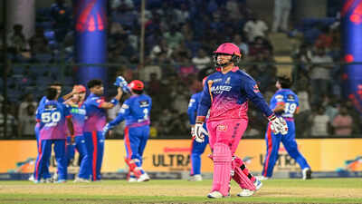new delhi may 17 ani rajasthan royals39 vaibhav sooryavanshi walks back to th