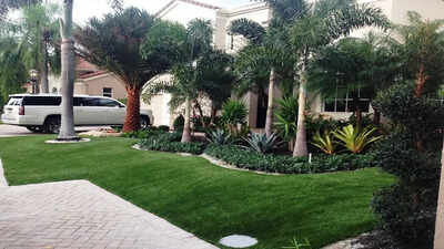 why your front border flower bed looks flat and how to fix it with three simple layers